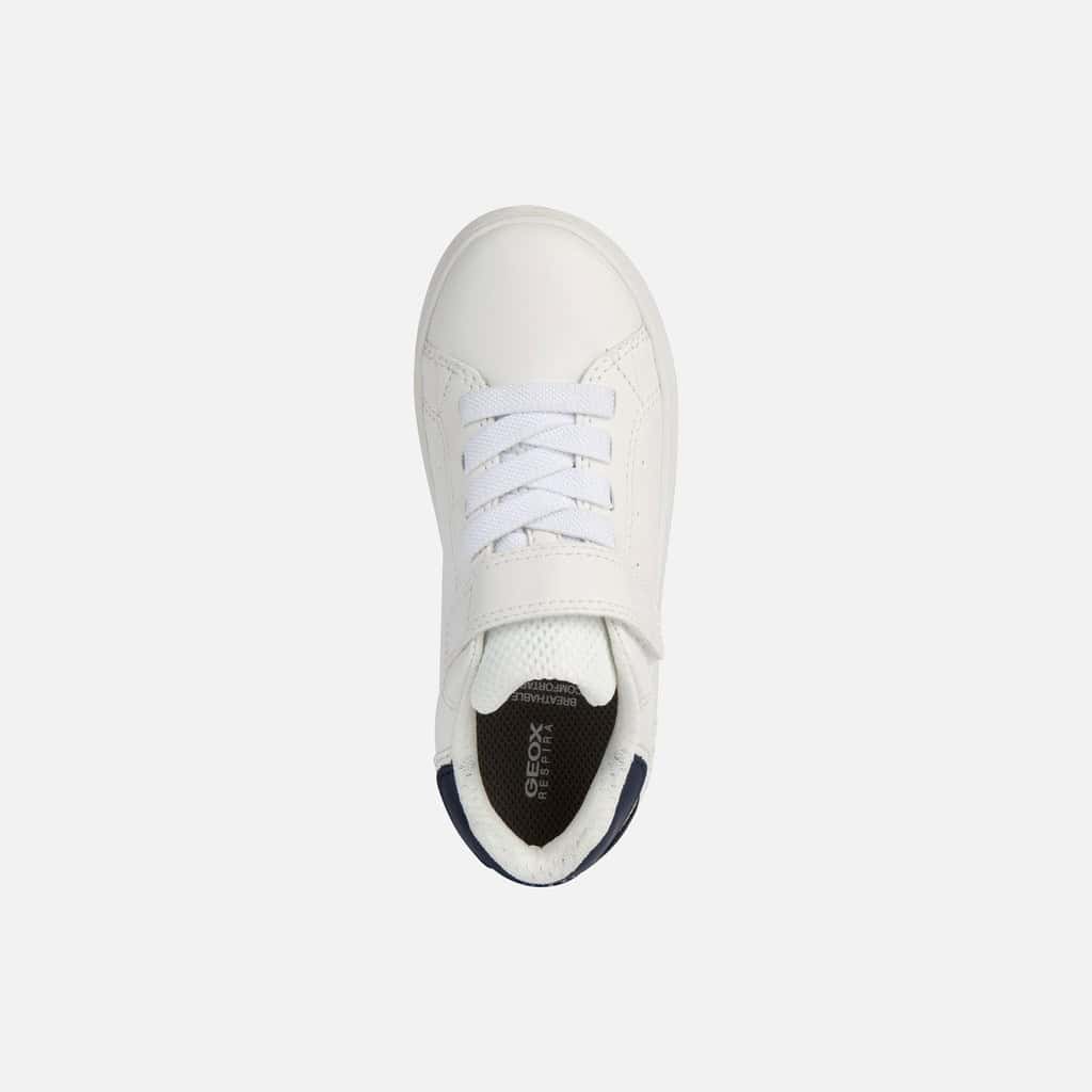Geox Deportivo Blanco Estilo Colegial - Imagen 3