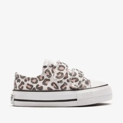 Zapatillas lona niña leopardo Conguitos 141099