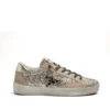 Zapatillas Cetti glitter oro para mujer con animal print