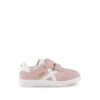 Zapatillas Munich rosa con velcro para niña