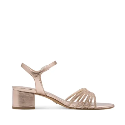 sandalias doradas mujer elegantes Tamaris