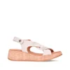 sandalias mujer blancas confort Paula Urban piel