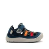 Sandalia deportiva cerrada niño marino Gioseppo Dunbarton velcro ventilación plantilla acolchada