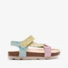 sandalias bio niña velcro Conguitos multicolor