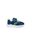 zapatillas bebé primeros pasos Geox azul marino verde