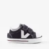 zapatillas niño velcro lona Victoria marino