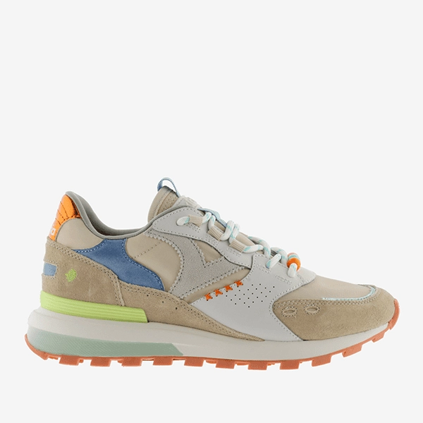 Zapatilla deportiva ligera transpirable beige mujer Victoria Sport acolchada cómoda día a día