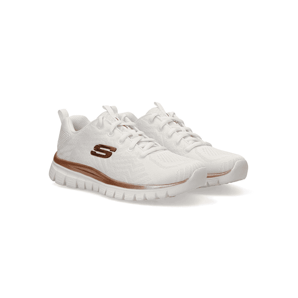 Skechers Deportiva Confort Tejido Blanco - Imagen 5