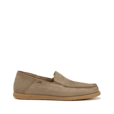 Mocasín hombre nobuck taupe Fluchos vista principal