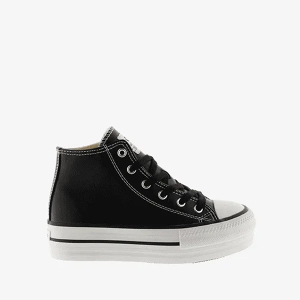 Botines Victoria plataforma negros veganos mujer