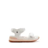 sandalias niña blancas Gioseppo velcro