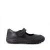 zapatos colegiales Biomecanics niña negro velcro piel