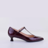 zapato salón mujer charol burdeos patricia miller