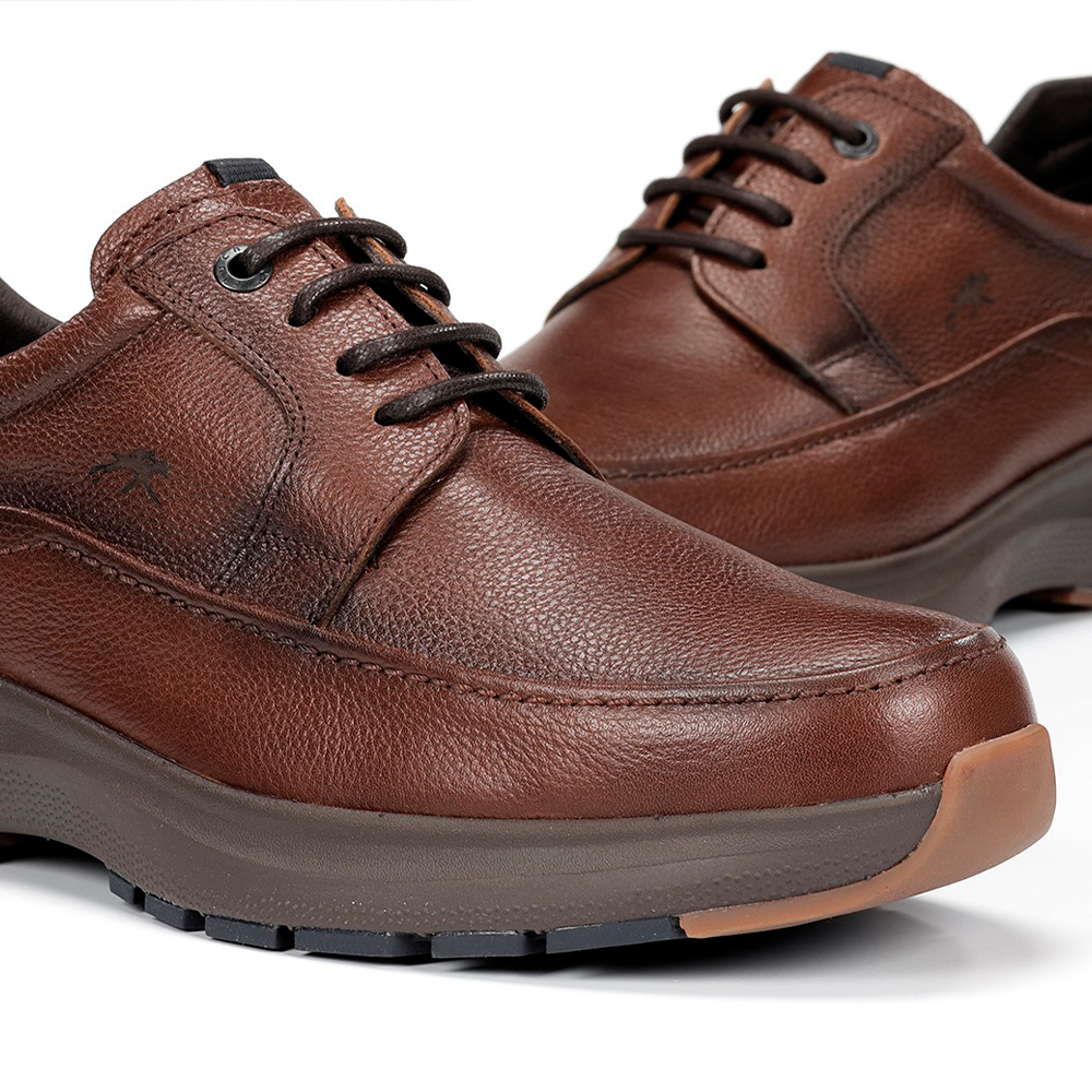 Fluchos Zapato Con Cordón Marrón F2065 - Imagen 2