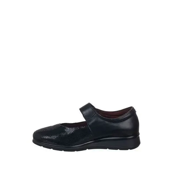 Pitillos Zapato Ancho Especial Color Negro 10712. - Imagen 4