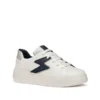 Zapatillas Geox Mikiroshi A blancas con detalles azul marino
