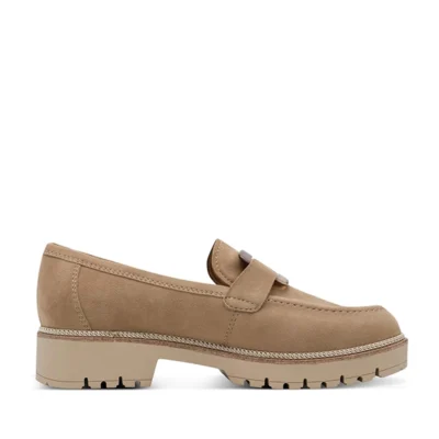 Mocasines Tamaris mujer beige 1-24722-43