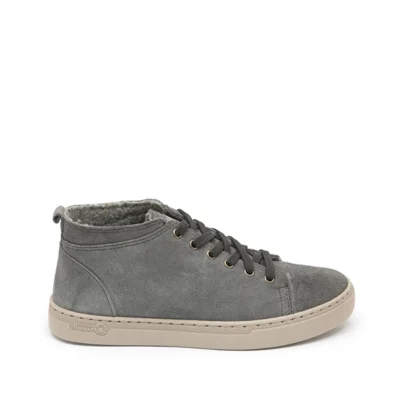 Botín ecológico Natural World gris serraje hombre vista principal