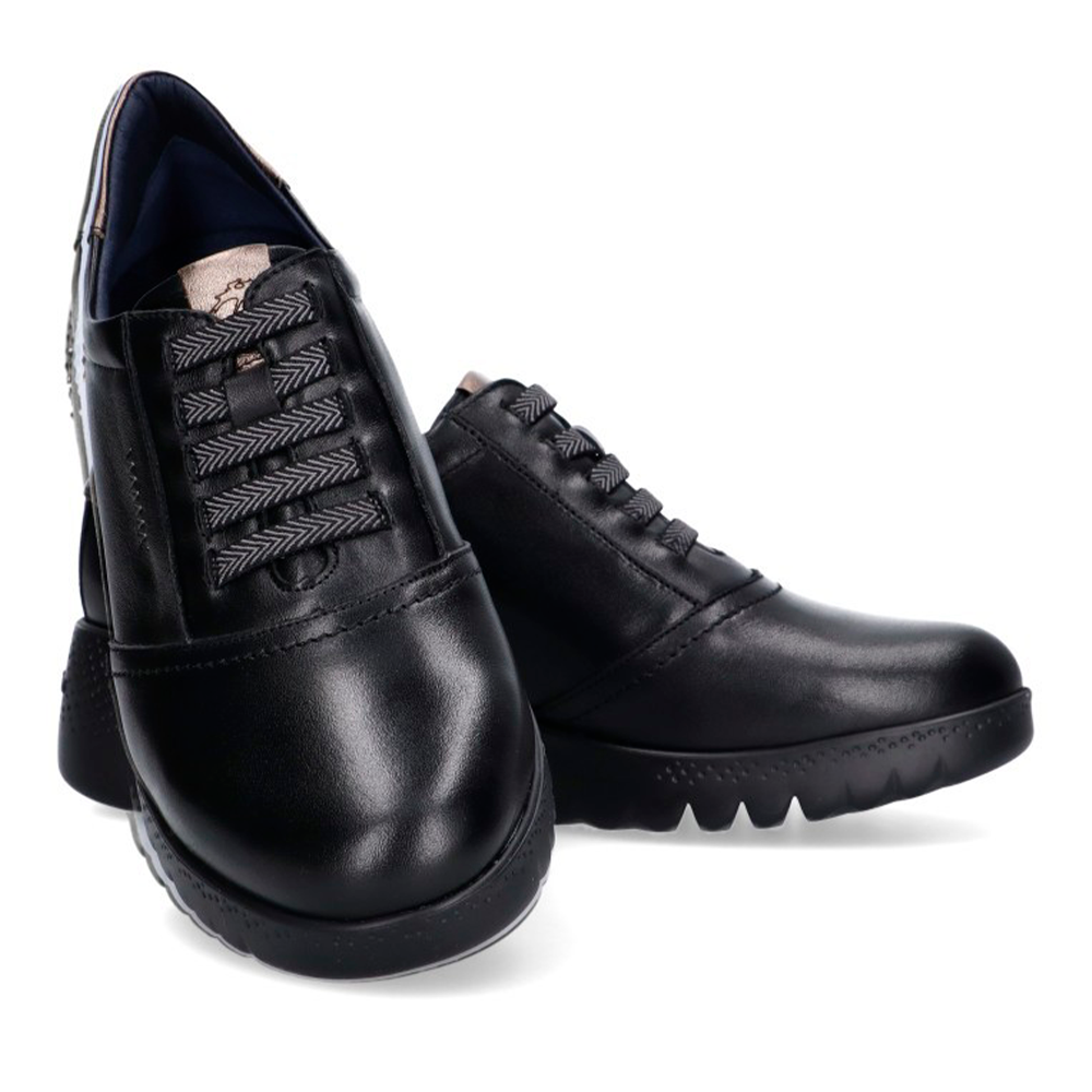 Fluchos Zapato Cómodo Con Elástico Color Negro F2096 SUGAR - Imagen 5