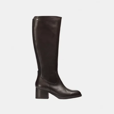 bota alta mujer marrón Wonders G6250