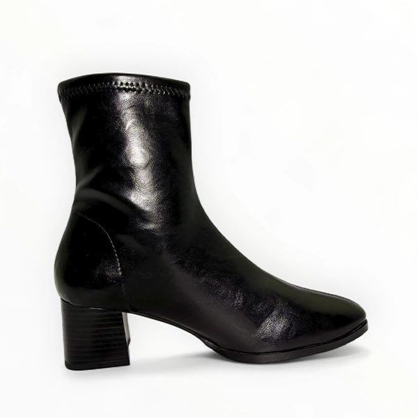 Botines negros elásticos para mujer Miss Elastic 78657