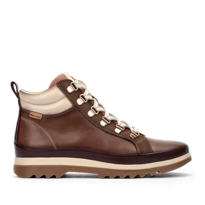 Botines marrones cómodos para mujer Pikolinos Vigo W3W-8564C9