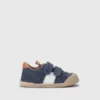 Zapatos respetuosos Igor Berlin color azul para niño con cierre de velcro y suela flexible tipo barefoot