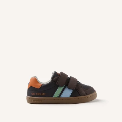 zapatilla Gioseppo barefoot niño Boulder marrón con velcro