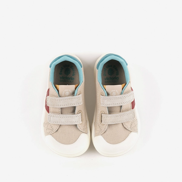 Zapatillas Barefoot VICTORIA Beige - Imagen 5