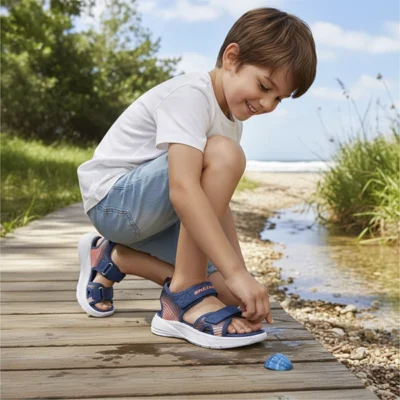 Sandalia Niño Skechers