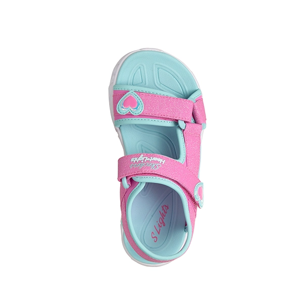 Sandalias Deportivas Niña Rosa Velcro – Skechers - Imagen 4