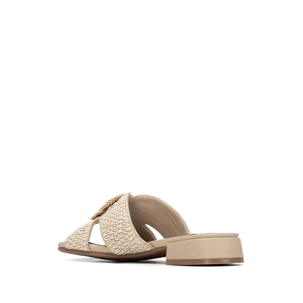 Sandalia Fiesta Mujer Carmela Beige - Imagen 2