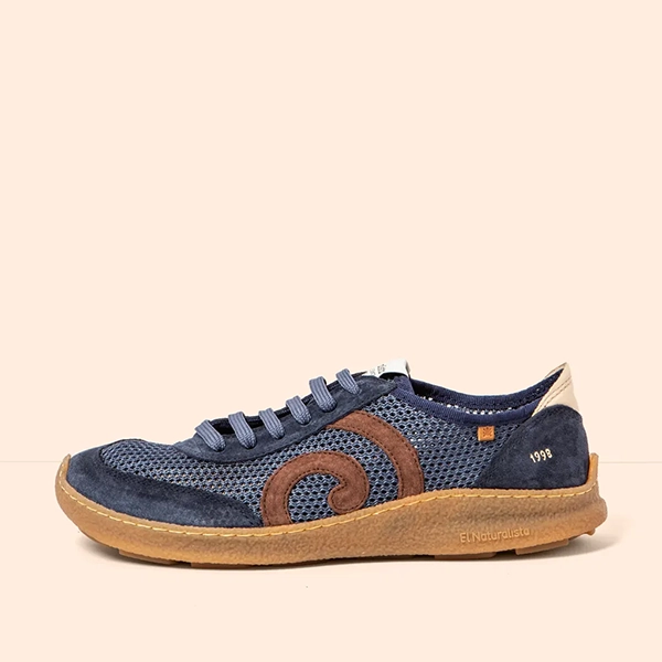 Zapato Barefoot El Naturalista Navy Oroel - Imagen 2