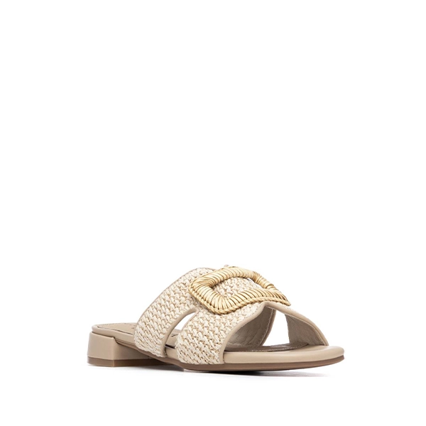 Sandalia Fiesta Mujer Carmela Beige - Imagen 3