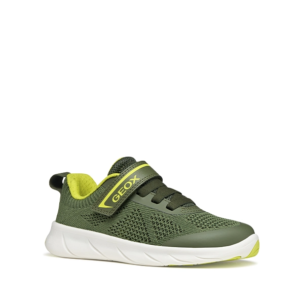 Zapatillas Geox Niño Verdes Transpirables - Imagen 2