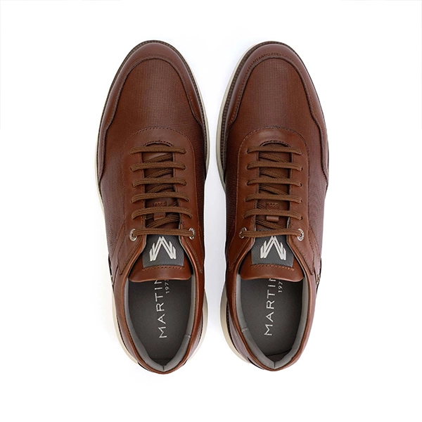 Zapato Martinelli Cuero Con Cordón - Imagen 4