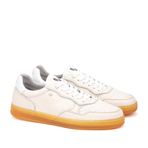 Zapatillas Martinelli Off White Piel - Imagen 2