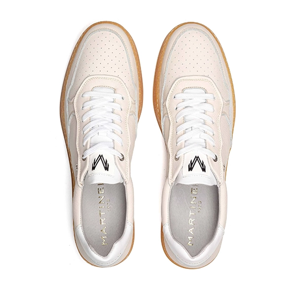Zapatillas Martinelli Off White Piel - Imagen 4