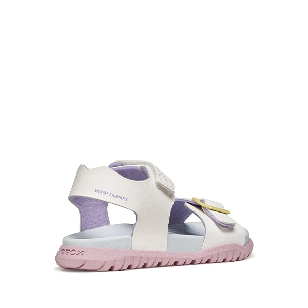 Sandalias Geox Niña Blancas Multicolor Deportivas - Imagen 2