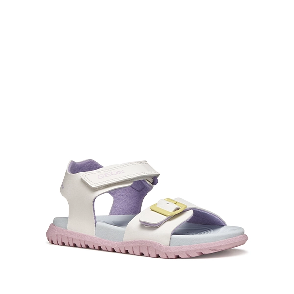 Sandalias Geox Niña Blancas Multicolor Deportivas - Imagen 3