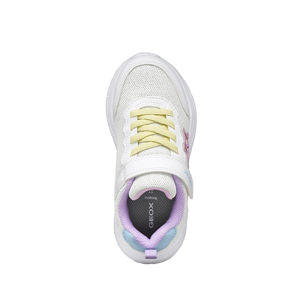 Zapatillas Geox Niña Blancas Multicolor Transpirables - Imagen 4