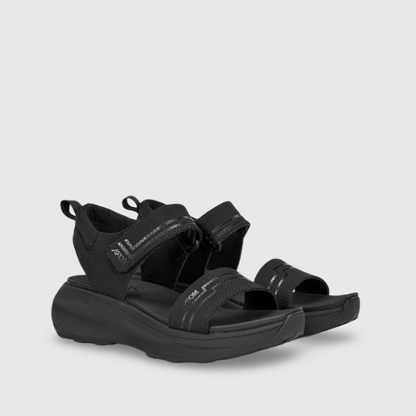 Atom Sandalia Deportiva Negra Cómoda - Imagen 2