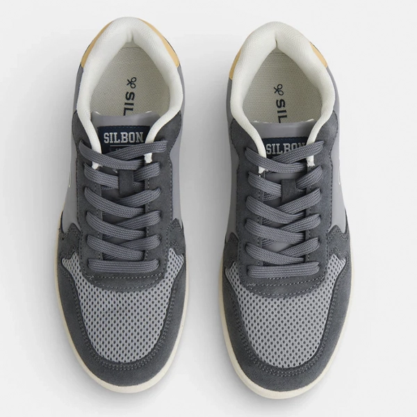 Zapatillas hombre Silbon verde claro deportivas - Imagen 5