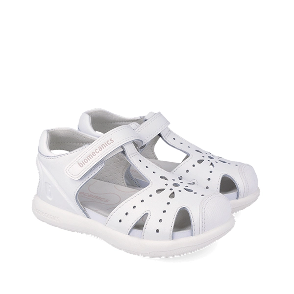 Sandalias infantiles Biomecanics blancas primeros pasos - Imagen 4