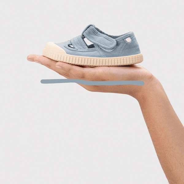Sandalia Cangrejera Igor Berri Océano – Lona con Velcro y Estilo Verano - Imagen 6