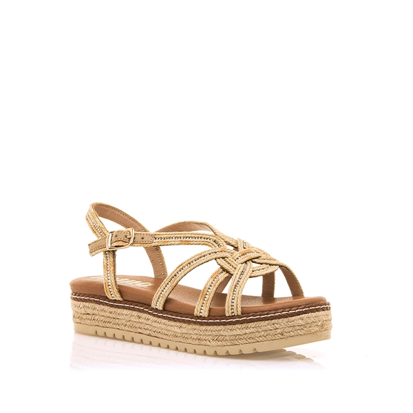 Sandalias mujer Mustang arena verano - Imagen 2