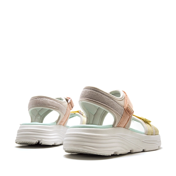 Sandalias mujer Mustang amarillo-malva - Imagen 3