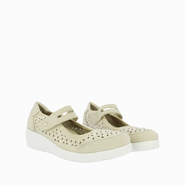 Sandalias mujer Doctor Cutillas platino confort - Imagen 4