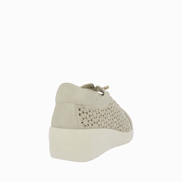 Zapatillas mujer Doctor Cutillas platino elástico - Imagen 3