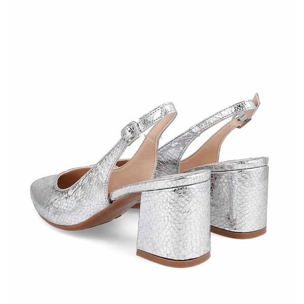 Patricia Miller Zapato Vestir Plata - Imagen 5